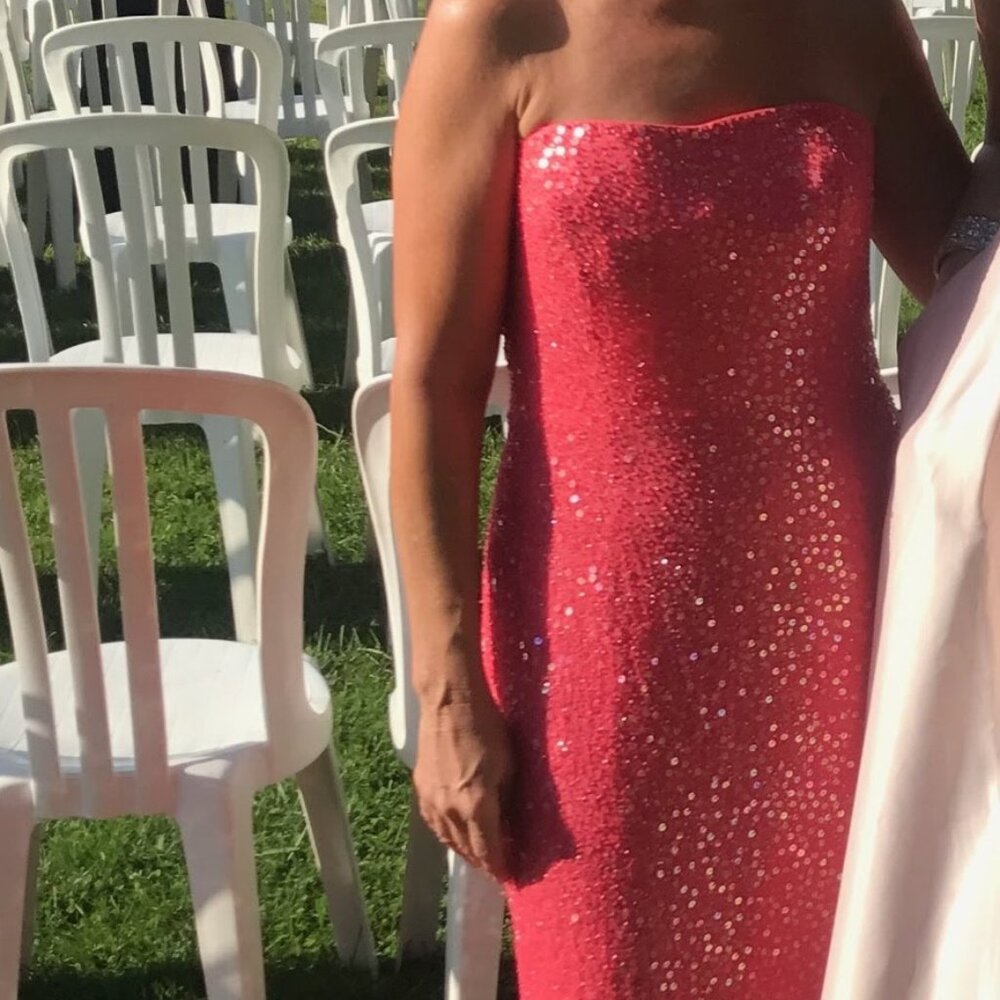 Jovani sequin gown - perfect prom or dress for wedding